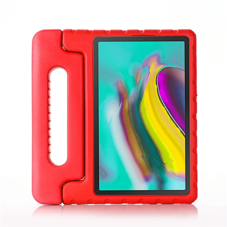 Cubierta De La Tableta De Espuma EVA Resistente A Las Caídas Con Pie De Apoyo Para Samsung Galaxy Tab A 8 (2019) P200 / P205 - Rojo-1