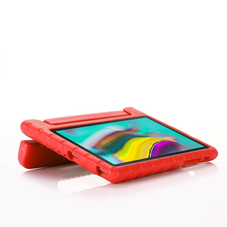 Cubierta De La Tableta De Espuma EVA Resistente A Las Caídas Con Pie De Apoyo Para Samsung Galaxy Tab A 8 (2019) P200 / P205 - Rojo-6