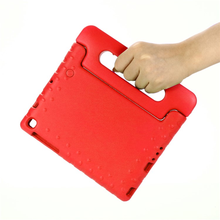 Cubierta De La Tableta De Espuma EVA Resistente A Las Caídas Con Pie De Apoyo Para Samsung Galaxy Tab A 8 (2019) P200 / P205 - Rojo-7