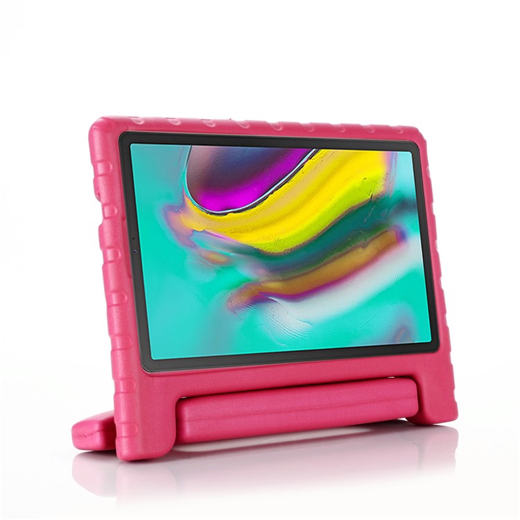 Cubierta De La Tableta De Espuma EVA Resistente A Las Caídas Con Pie De Apoyo Para Samsung Galaxy Tab A 8 (2019) P200 / P205 - Rosado-4