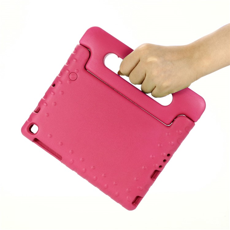 Cubierta De La Tableta De Espuma EVA Resistente A Las Caídas Con Pie De Apoyo Para Samsung Galaxy Tab A 8 (2019) P200 / P205 - Rosado-5