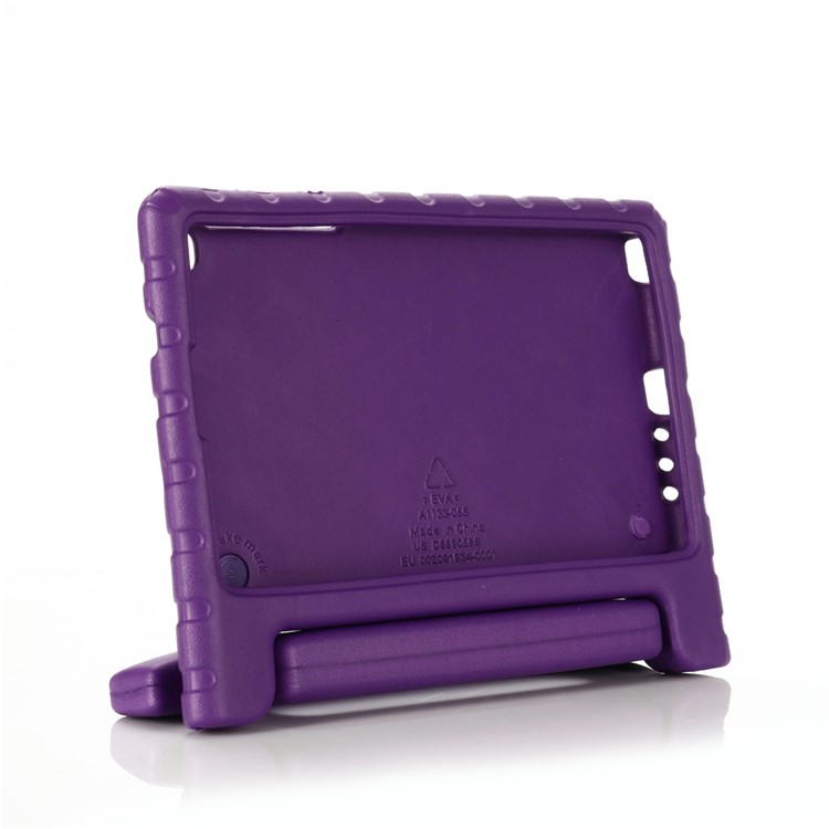 Tropfenfeste EVA-Schaum-Tablet-Schale Mit Ständer Für Samsung Galaxy Tab A 8 (2019) P200 / P205 - Lila-4