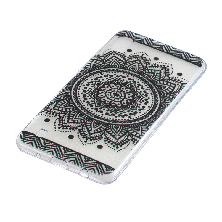 Padrão De Impressão Em TPU Para Samsung Galaxy A10 - Flor Mandala-2