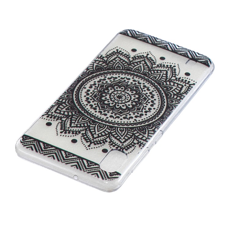 Padrão De Impressão Em TPU Para Samsung Galaxy A10 - Flor Mandala-3