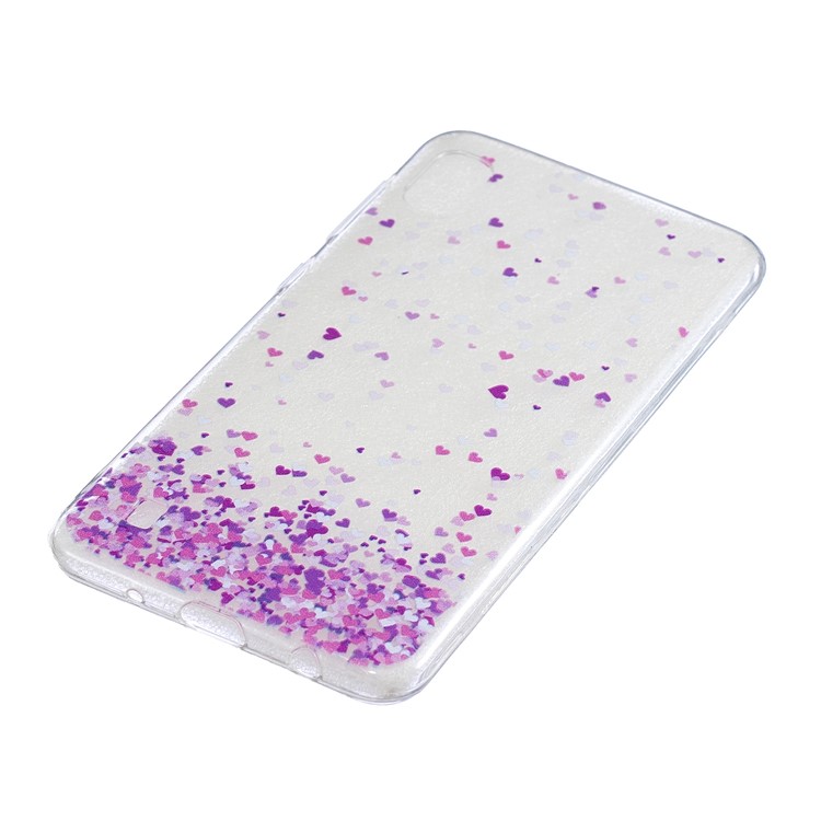 Padrão De Impressão Em TPU Para Samsung Galaxy A10 - Corações-2