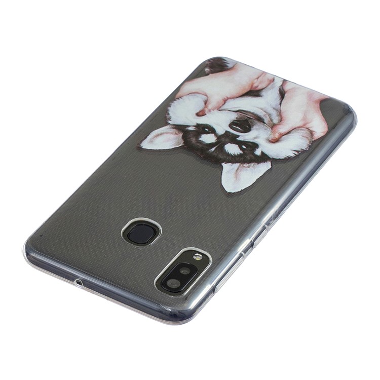 Pattern Printing TPU Back Case for Samsung Galaxy A20/A30 - Dog-3