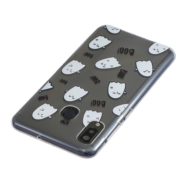 Pattern Printing TPU Back Case for Samsung Galaxy A20/A30 - Cartoon Pattern-3