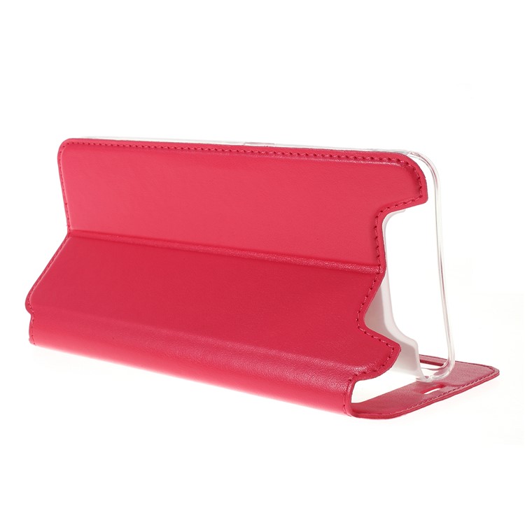 ROAR Visão De Couro Nobre Stand Case Para Samsung Galaxy A80 / A90 - Vermelho-3