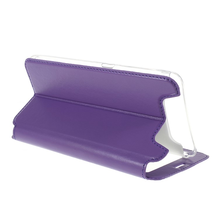 ROAR Visão De Couro Nobre Stand Case Para Samsung Galaxy A80 / A90 - Roxa-3