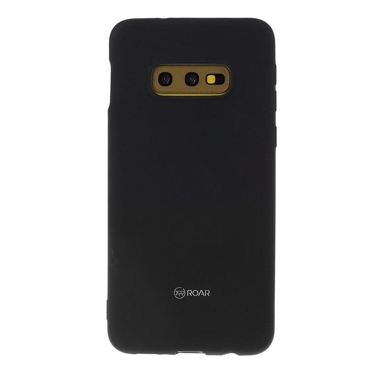 Guscio Di Telefono Posteriore In TPU Tutto Il Giorno Opaco Per Samsung Galaxy S10e - Nero-3