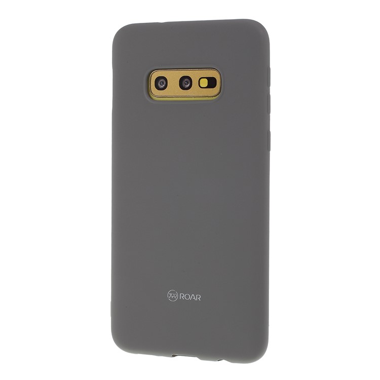 Рев Весь День Матовый ТПУ Назад Телефон Оболочки Для Samsung Galaxy S10E - Серый-3
