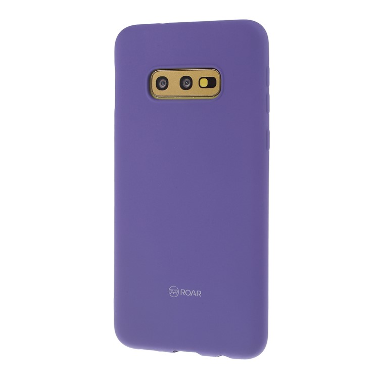Coque Arrière En TPU Mat Tout Au Long Du ROAR Pour Samsung Galaxy S10e - Violet-3