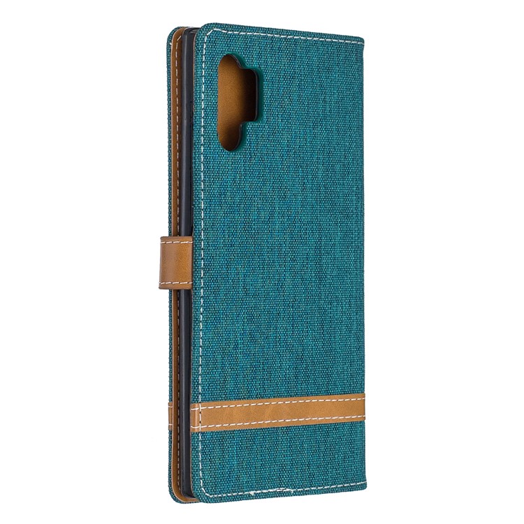 Custodia In Pelle Di Colore Assortiti Per Portafogli In Pelle Per Samsung Galaxy Note 10 Pro - Verde-3