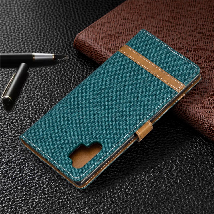 Custodia In Pelle Di Colore Assortiti Per Portafogli In Pelle Per Samsung Galaxy Note 10 Pro - Verde-8