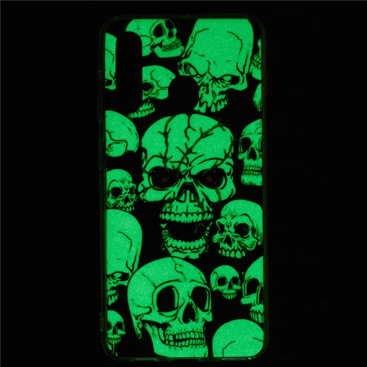 Glow at Dark IMD TPU Phone Case for Samsung Galaxy A60 - Cool Skulls-6