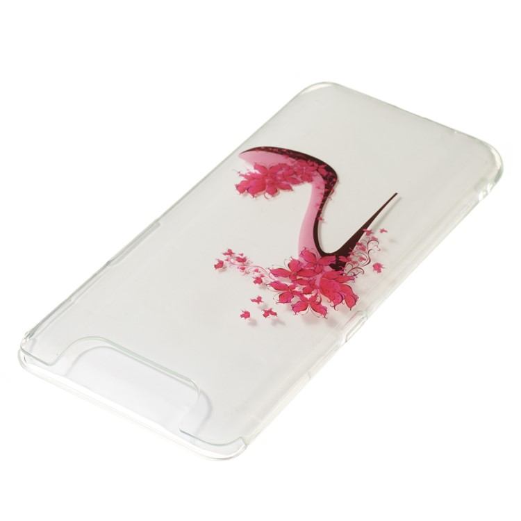 Pattern Printing IMD TPU Phone Case for Samsung Galaxy A80 / A90 - High-heel Shoe-3