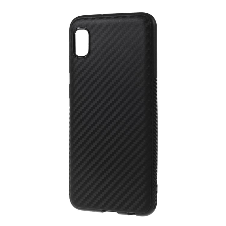Carbon Fiber TPU Mobile Phone Cover for Samsung Galaxy A10e-2