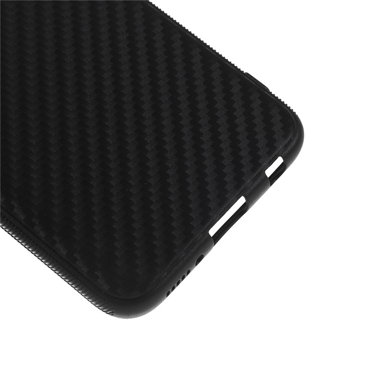 Carbon Fiber TPU Mobile Phone Cover for Samsung Galaxy A10e-5
