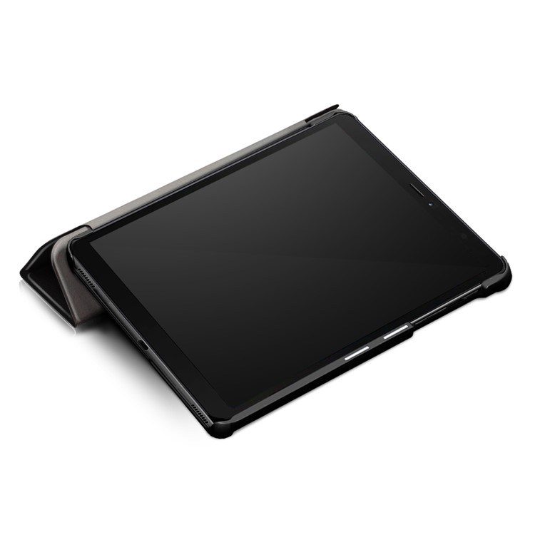 Pattern Printing Tri-fold Stand Leather Tablet Shell for Samsung Galaxy Tab Tab A 8.0 Wi-Fi (2019) T290/ LTE T295 T297 - Do Not Touch Me-8