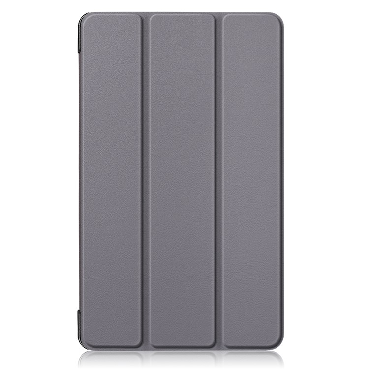 Tri-fold Stand Leather Case for Samsung Galaxy Galaxy Tab A 8.0 Wi-Fi (2019) T290/ LTE T295 T297 - Grey-2