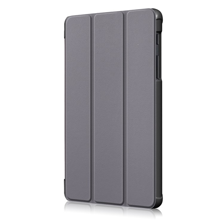 Tri-fold Stand Leather Case for Samsung Galaxy Galaxy Tab A 8.0 Wi-Fi (2019) T290/ LTE T295 T297 - Grey-4