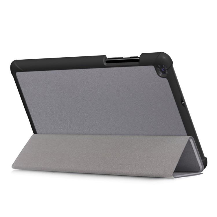 Tri-fold Stand Leather Case for Samsung Galaxy Galaxy Tab A 8.0 Wi-Fi (2019) T290/ LTE T295 T297 - Grey-6