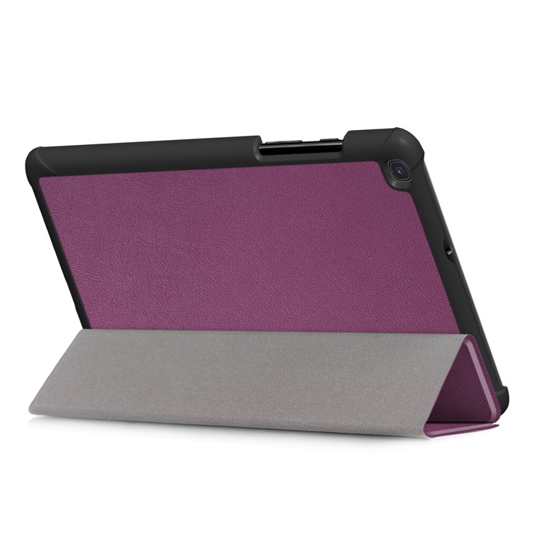 Tri-fold Stand Leather Case for Samsung Galaxy Galaxy Tab A 8.0 Wi-Fi (2019) T290/ LTE T295 T297 - Purple-6