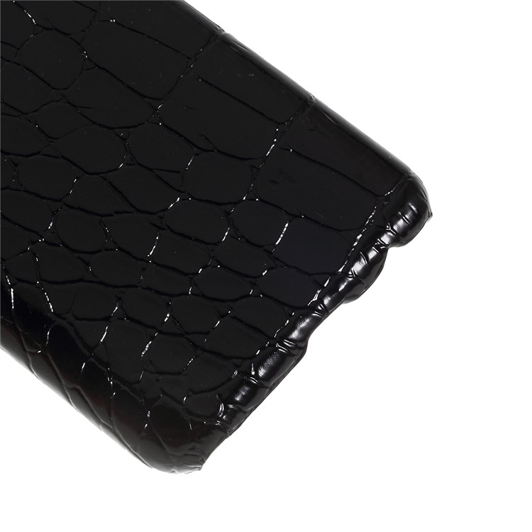 PU Leather Coated PC Hard Protective Back Casing for Samsung Galaxy A20e - Crocodile Texture-5