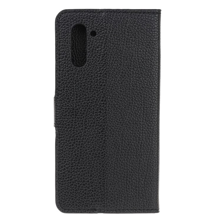 Litchi Skin Leather Wallet Stand Phone Case for Samsung Galaxy Note 10-2