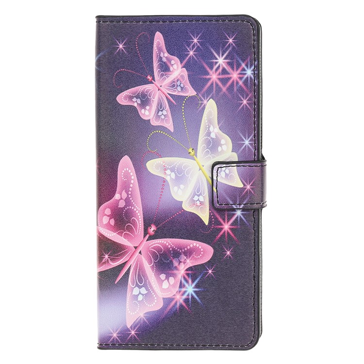 Pattern Printing PU Leather Wallet Stand Phone Cover for Samsung Galaxy Note 10 Plus/10 Plus 5G - Beautiful Butterflies-2