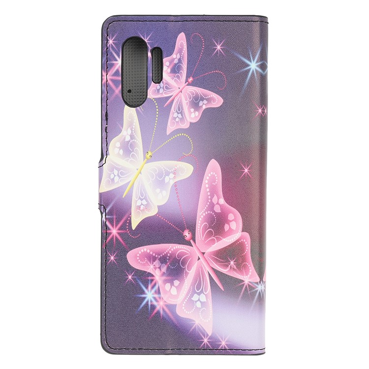 Pattern Printing PU Leather Wallet Stand Phone Cover for Samsung Galaxy Note 10 Plus/10 Plus 5G - Beautiful Butterflies-3