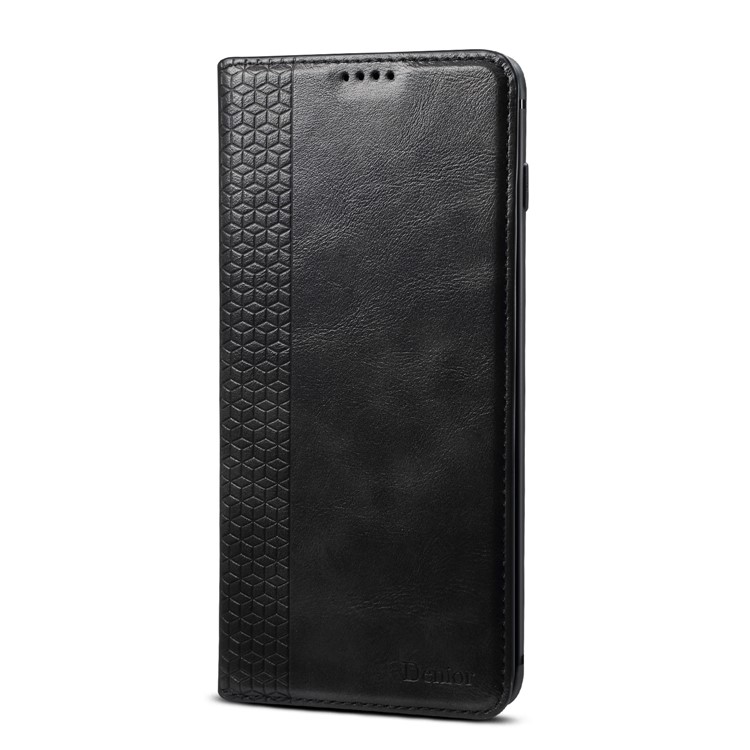 Auto-absorbed DF PU Leather + TPU Phone Case for Samsung Galaxy S10 - Black-2