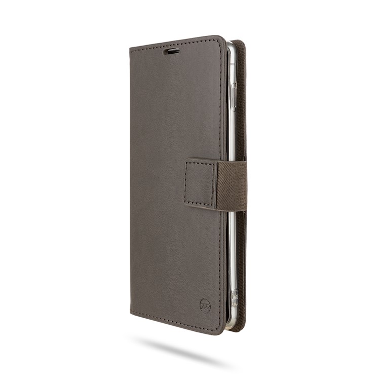 ROAR Square Leather Phone Shell Case for Samsung Galaxy S10 Plus - Grey-5