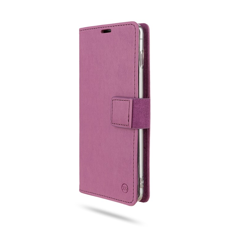 ROAR Square Leather Phone Shell Case for Samsung Galaxy S10 Plus - Purple-5