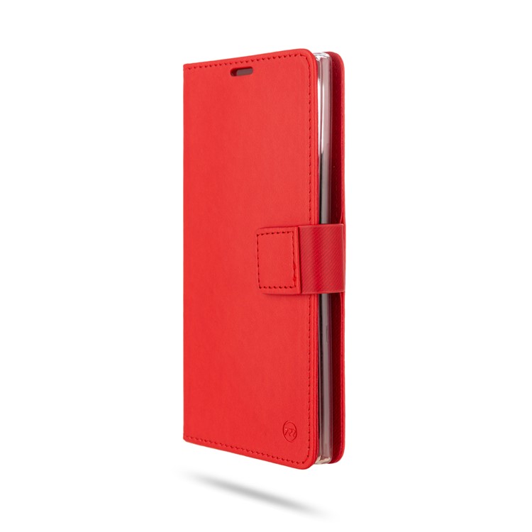 ROAR PU Leather + TPU Wallet Phone Shell for Samsung Galaxy Note 10 Plus/Note 10 Plus 5G - Red-4