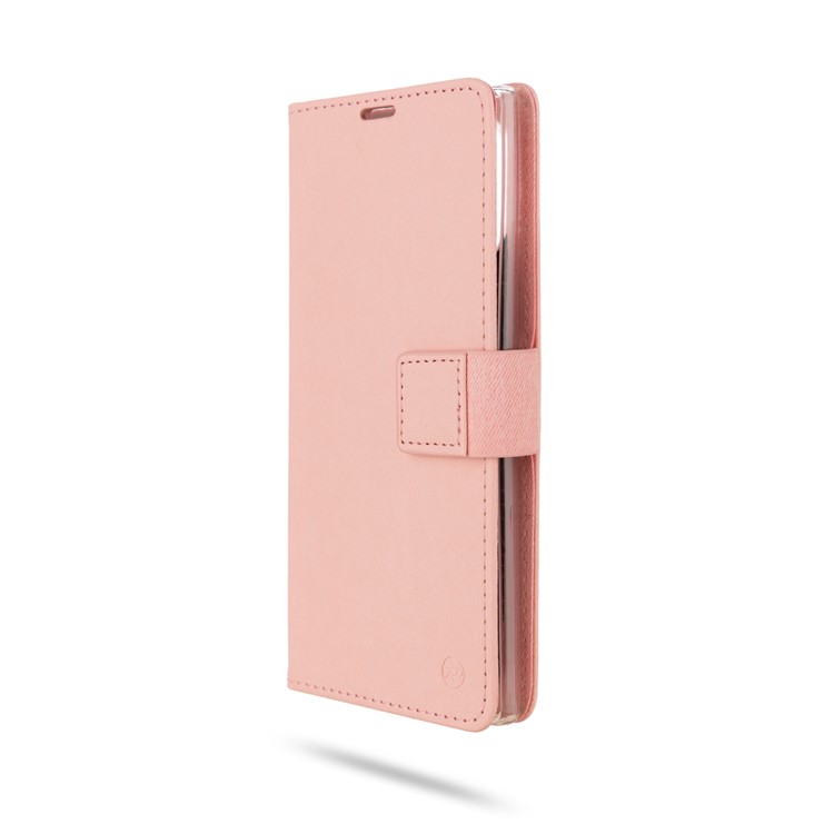 ROAR PU Leather + TPU Wallet Phone Shell for Samsung Galaxy Note 10 Plus/Note 10 Plus 5G - Pink-4