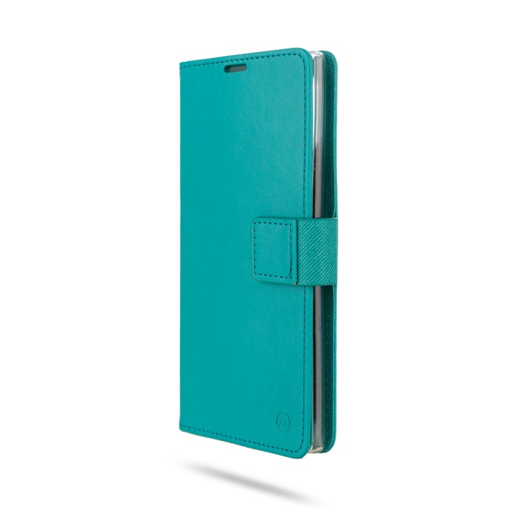 ROAR PU Leather + TPU Wallet Phone Shell for Samsung Galaxy Note 10 Plus/Note 10 Plus 5G - Cyan-4