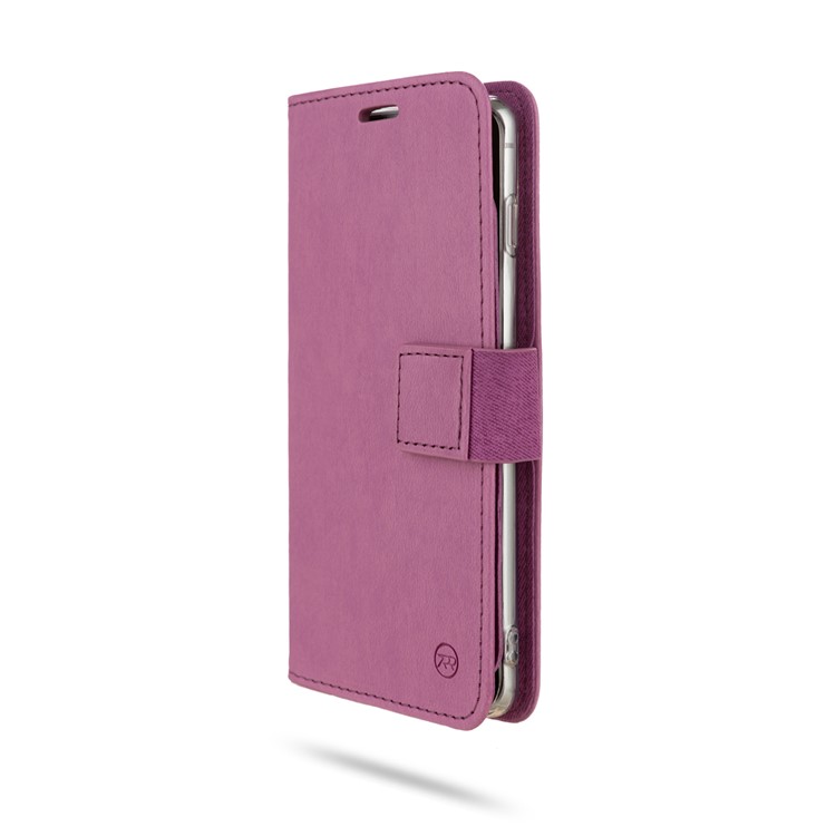 ROAR PU Leather + TPU Phone Wallet Case Shell for Samsung Galaxy S10 - Purple-5