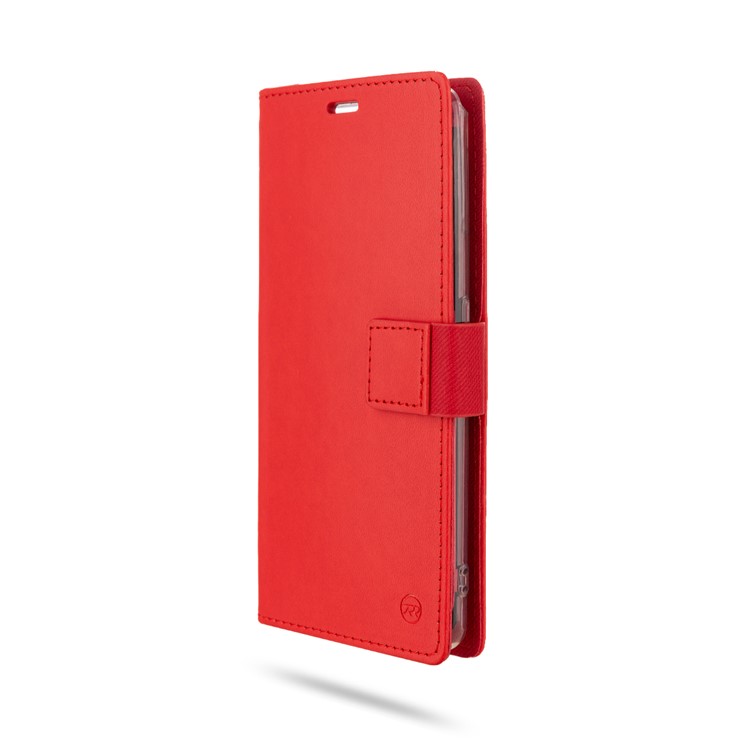 ROAR PU Leather + TPU Stand Wallet Phone Case for Samsung Galaxy A80/Galaxy A90 - Red-4