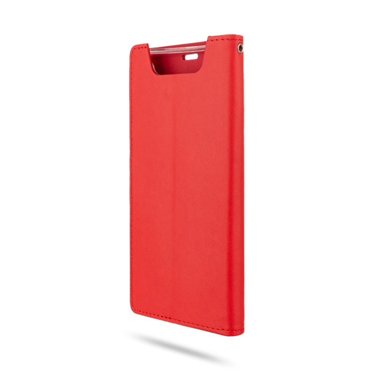 ROAR PU Leather + TPU Stand Wallet Phone Case for Samsung Galaxy A80/Galaxy A90 - Red-5