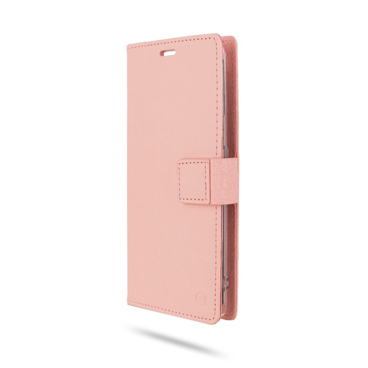 ROAR PU Leather + TPU Stand Wallet Phone Case for Samsung Galaxy A80/Galaxy A90 - Pink-4