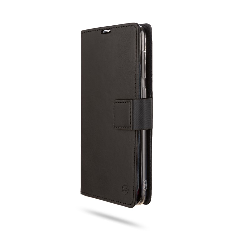 ROAR PU Couro + TPU Carteira Telefone Stand Case Capa Para Samsung Galaxy A30 / Galaxy A20 - Preto-4