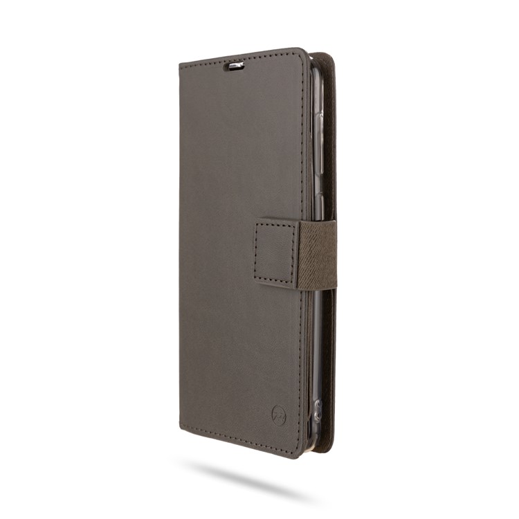 ROAR PU Leather + TPU Wallet Phone Stand Case Cover for Samsung Galaxy A30/Galaxy A20 - Grey-4