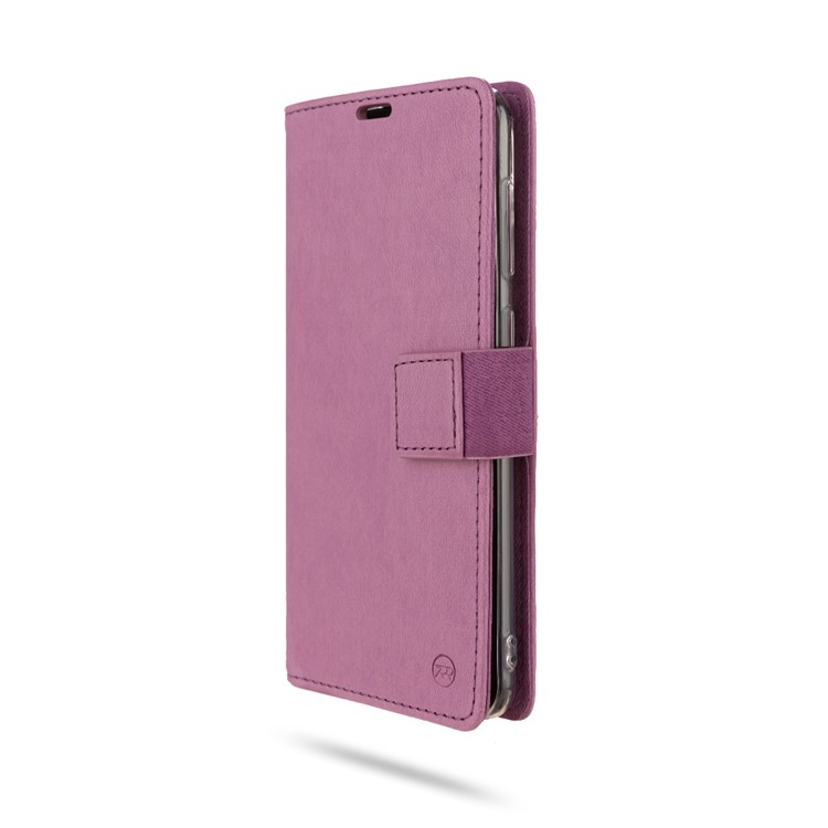 ROAR PU Leather + TPU Wallet Phone Stand Case Cover for Samsung Galaxy A30/Galaxy A20 - Purple-4