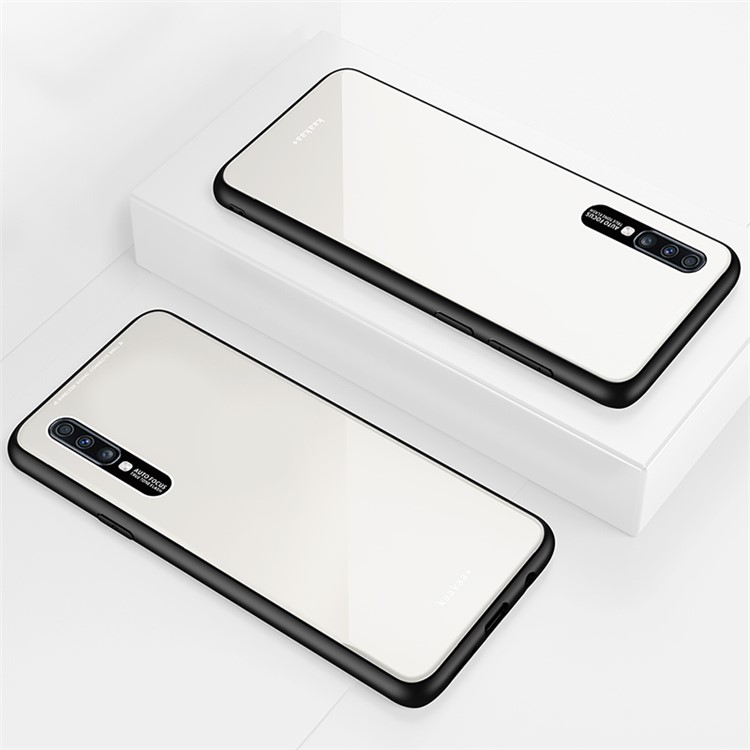 

Laica Series TPU+PC+Acrylic Cell Mobile Phone Cover Case for Samsung Galaxy A50/A50s/A30s/A50s/A30s - White, Galaxy A50
