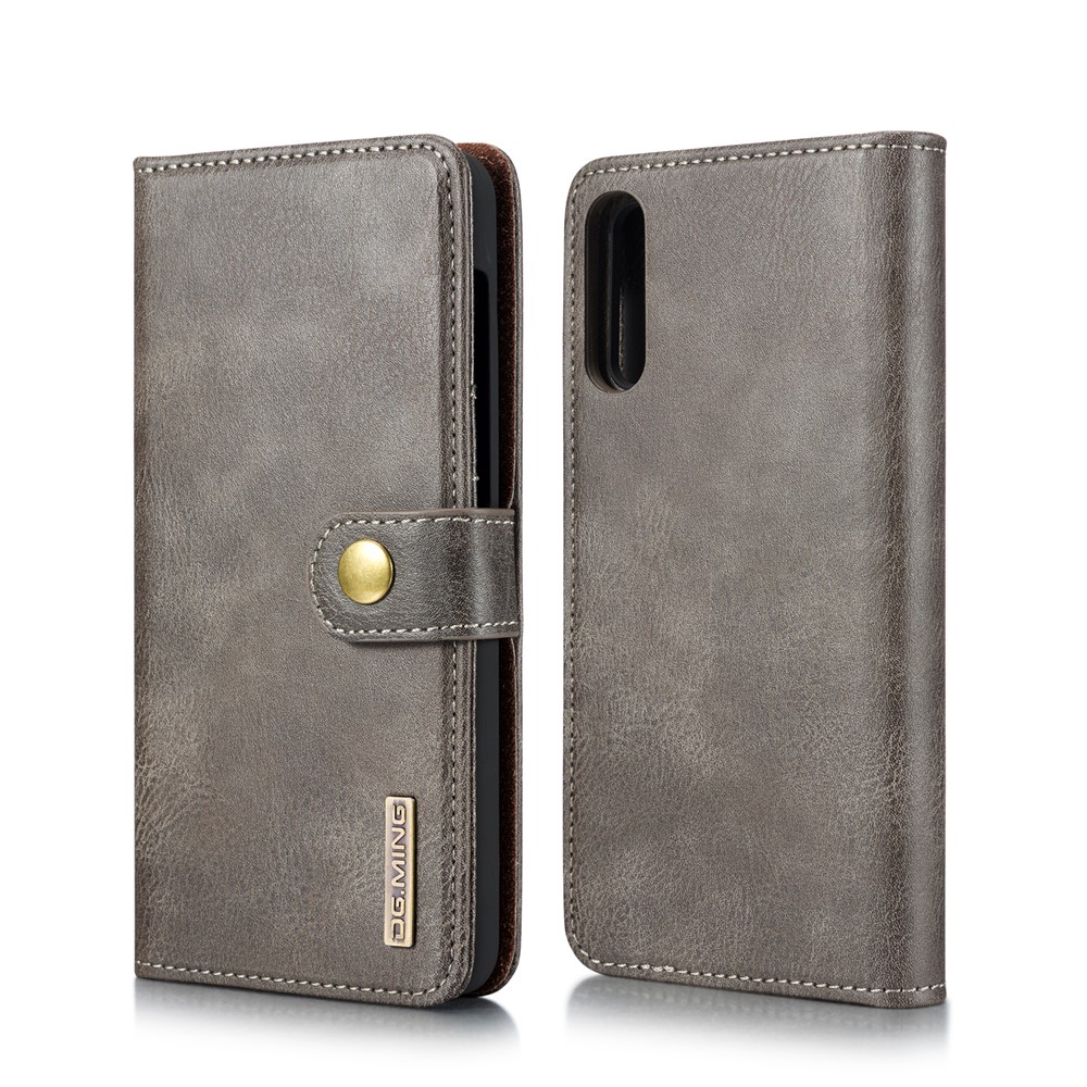 Leather Phone Case >> Dg Ming Split Leather Phone Case Shell For Samsung Galaxy A50 Grey Leather Phone Case >> Dg Ming Split Leather Phone Case Shell For Samsung Galaxy A50 Grey