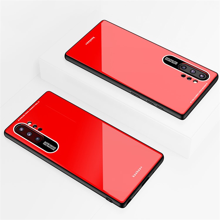 

Laica Series TPU+PC+Acrylic Mobile Case for Samsung Galaxy Note 10 Plus / 10 Plus 5G - Red, Galaxy Note 10 Plus