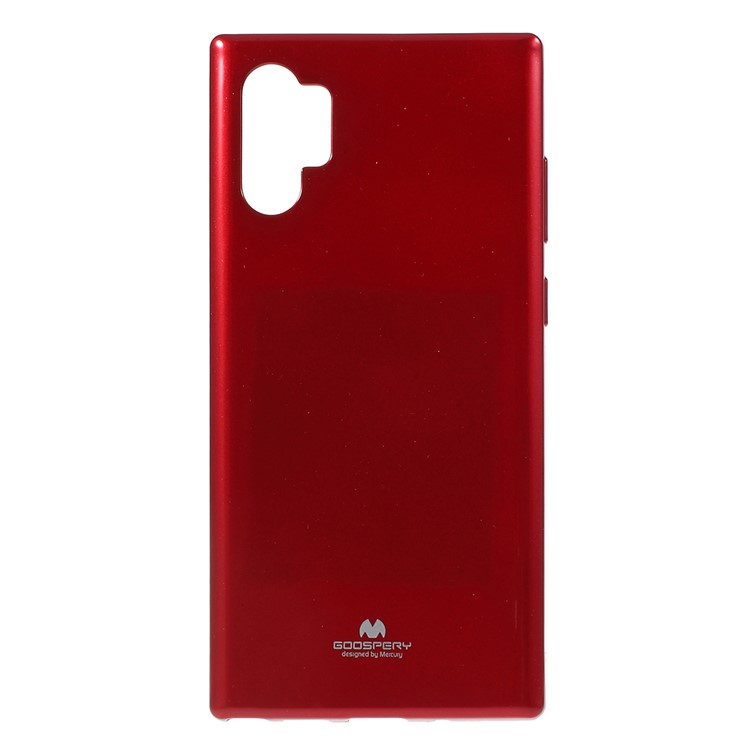 MERCURY GOOSPERY Flash Powder TPU Back Case for Samsung Galaxy Note 10 Plus / Note 10 Plus 5G - Red-1