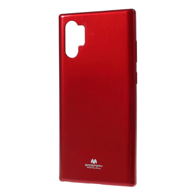 MERCURY GOOSPERY Flash Powder TPU Back Case for Samsung Galaxy Note 10 Plus / Note 10 Plus 5G - Red-2
