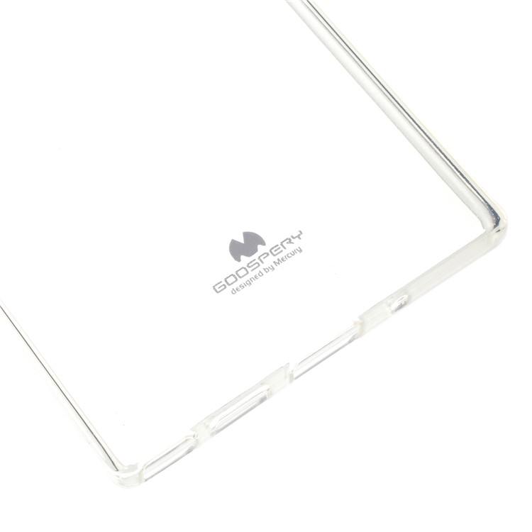 MERCURY GOOSPERY Flash Powder TPU Back Case for Samsung Galaxy Note 10 Plus / Note 10 Plus 5G - Transparent-3